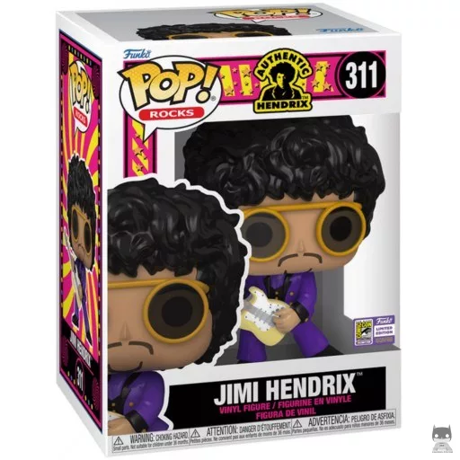 Figurine Funko POP Jimi Hendrix en Costume Violet (Jimi Hendrix)