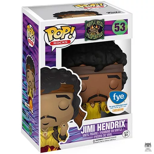 Figurine Funko POP Jimi Hendrix (Exclusive)