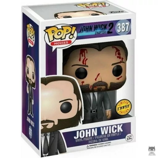 Figurine Funko POP John Wick (Bloody) (Chase) (John Wick)