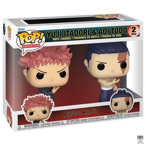 Figurine Funko POP Yuji Itadori & Aoi Todo (Jujutsu Kaisen)