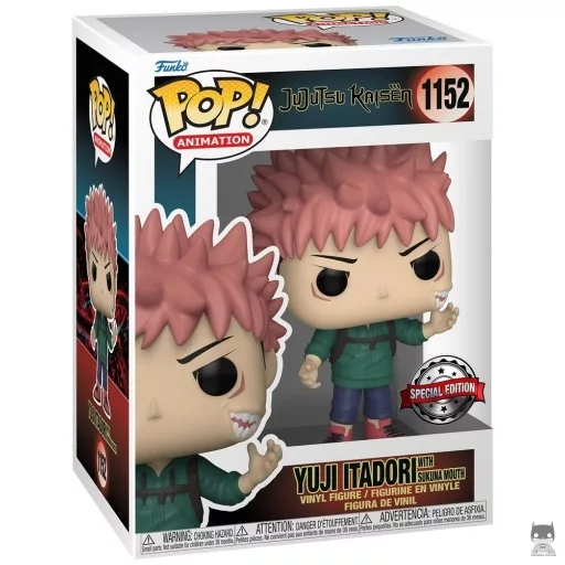 Figurine Funko POP Yuji avec Sukuna (Funkoween 2022)