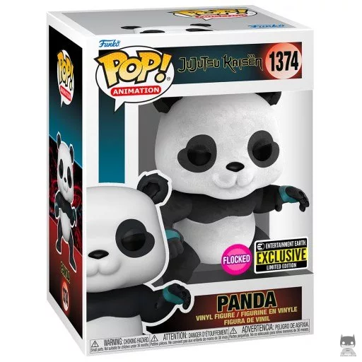 Figurine Funko POP Panda (Flocked) (Jujutsu Kaisen)