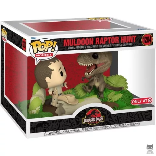 Figurine Funko POP Chasse des Raptor & Muldoon (Target)