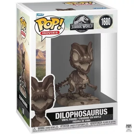 Figurine Funko POP Dilophosaure (Fossile) (Jurassic Park)