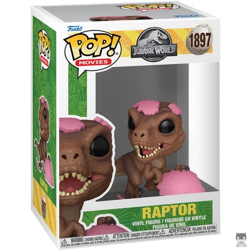 Figurine Funko POP Raptor (Pink Egg) (Jurassic Park)