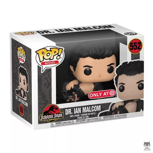 Figurine Funko POP Dr Ian Malcolm (Blessé) (Target)