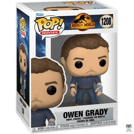 Figurine Funko POP Owen Grady (Jurassic World Le Monde d'Après)