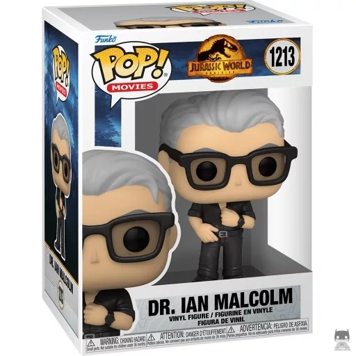 Figurine Funko POP Dr. Ian Malcolm (Jurassic World Le Monde d'Après)