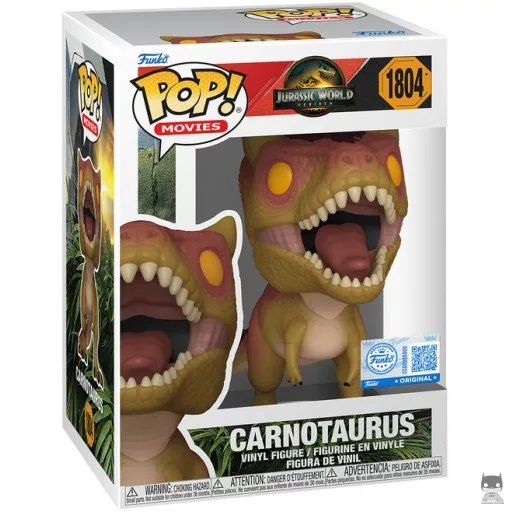 Figurine Funko POP Carnotaure (Jurassic World : Renaissance)
