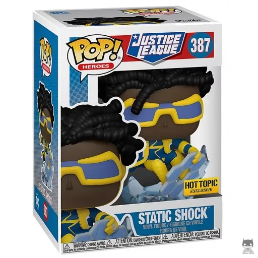 Figurine Funko POP Static Shock (Hot Topic)