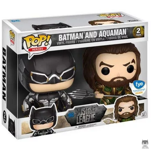 Figurine Funko POP Batman & Aquaman (Exclusive)