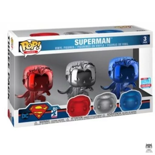 Figurine Funko POP Superman (Chrome) (Justice League (Film))