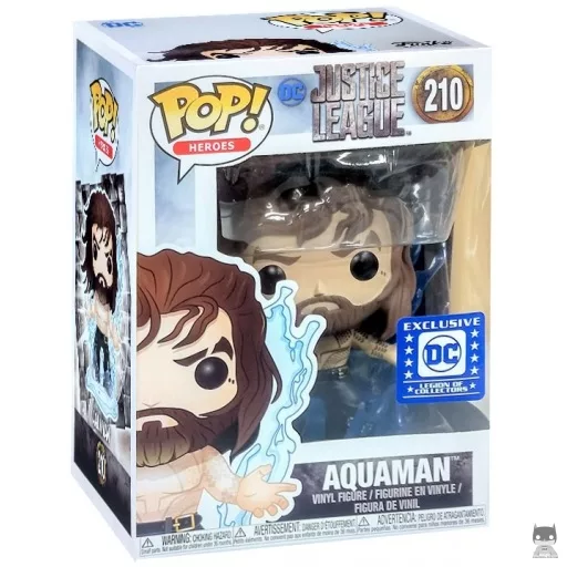 Figurine Funko POP Aquaman Torse Nu (Justice League (Film))