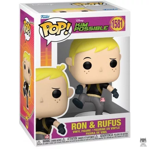 Figurine Funko POP Ron & Rufus (Kim Possible)