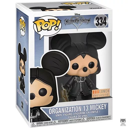 Figurine Funko POP Mickey Mouse (Organization XIII) (Chase) (Glow in the Dark)