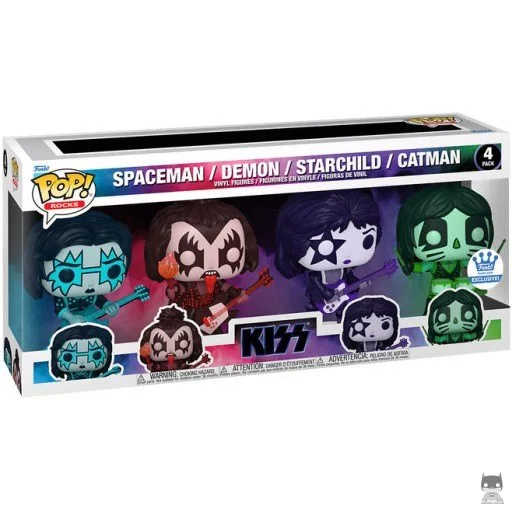Figurine Funko POP Spaceman, Demon, Starchild & Catman (Exclusive)