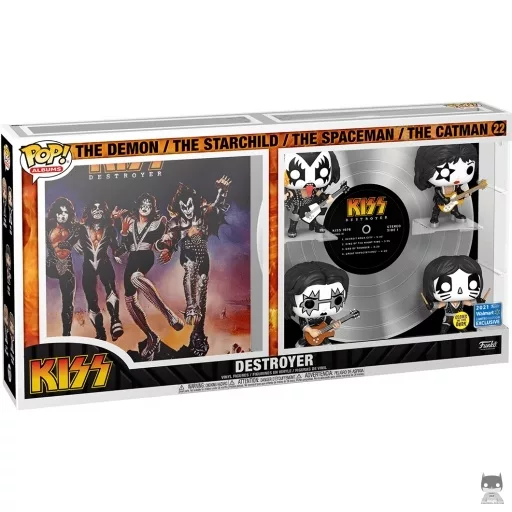 Figurine Funko POP KISS
  : Destroyer (The Demon, The Starchild, The Spaceman & The Catman) (Multipack)