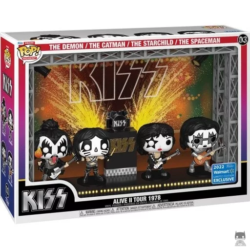 Figurine Funko POP KISS : Alive II Tour 1978 (KISS)