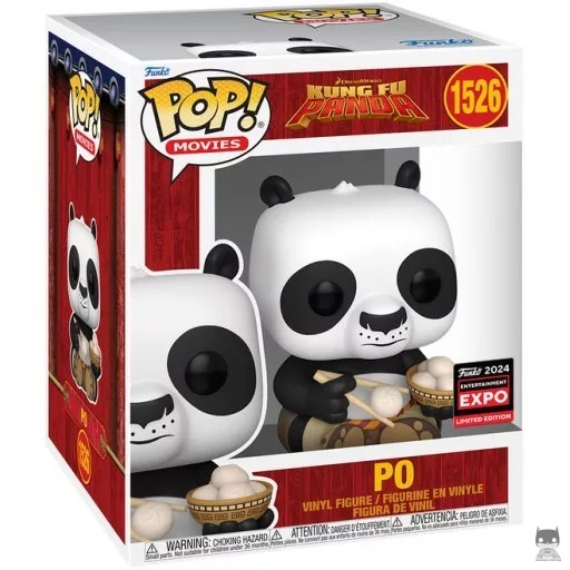 Figurine Funko POP Po (SuperSized) (Kung Fu Panda)