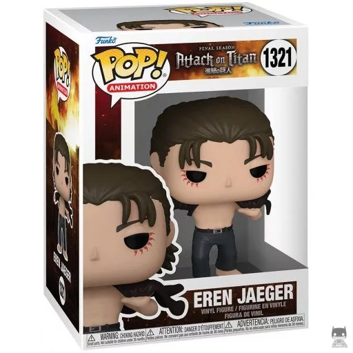 Figurine Funko POP Eren Jaeger (L'attaque des Titans (SNK))