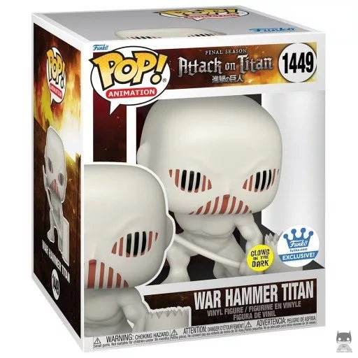 Figurine Funko POP Le Titan Marteau (Glow in the Dark) (L'attaque des Titans (SNK))