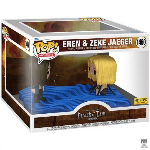Figurine Funko POP Eren & Zeke Jaeger (Hot Topic)
