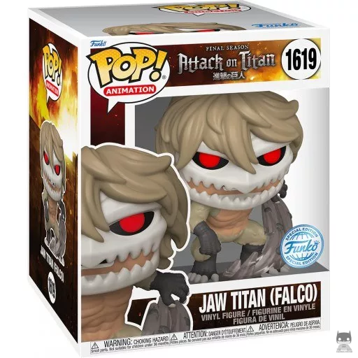 Figurine Funko POP Titan Mâchoire (Falco) (SuperSized) (Hot Topic)