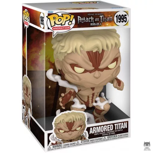 Figurine Funko POP Titan Cuirassé (SuperSized) (L'attaque des Titans (SNK))