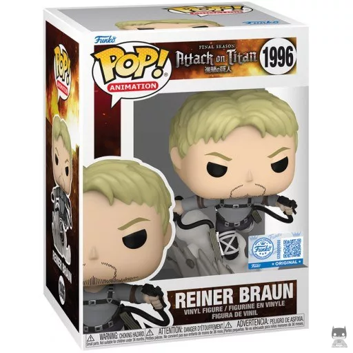 Figurine Funko POP Reiner Braun (L'attaque des Titans (SNK))