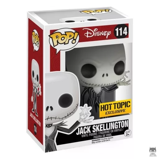 Figurine Funko POP Jack Skellington avec Flocon (Exclusive)