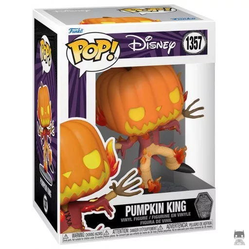Figurine Funko POP Le Roi des Citrouilles (L'Etrange Noël de M. Jack)