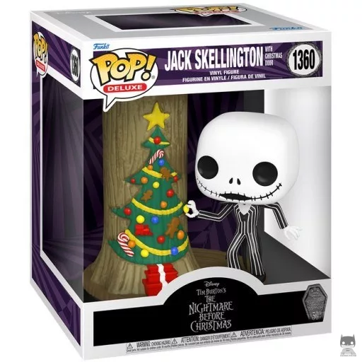 Figurine Funko POP Jack Skellington devant la Porte de Noël (L'Etrange Noël de M. Jack)