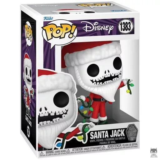 Figurine Funko POP Jack en Père Noël (L'Etrange Noël de M. Jack)