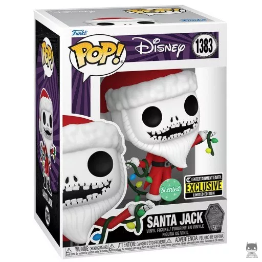 Figurine Funko POP Jack en Père Noël (Scented) (L'Etrange Noël de M. Jack)