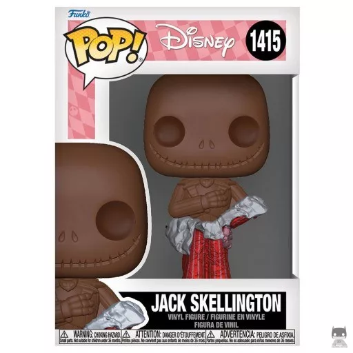 Figurine Funko POP Jack Skellington (Chocolat) (L'Etrange Noël de M. Jack)