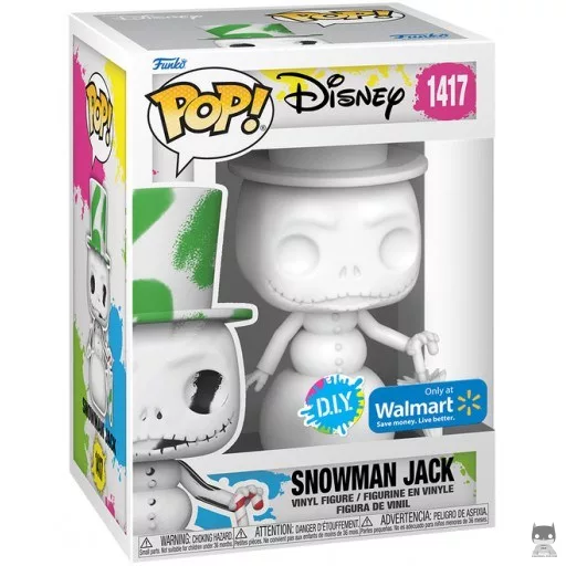 Figurine Funko POP Jack en Bonhomme de Neige (D.I.Y) (L'Etrange Noël de M. Jack)