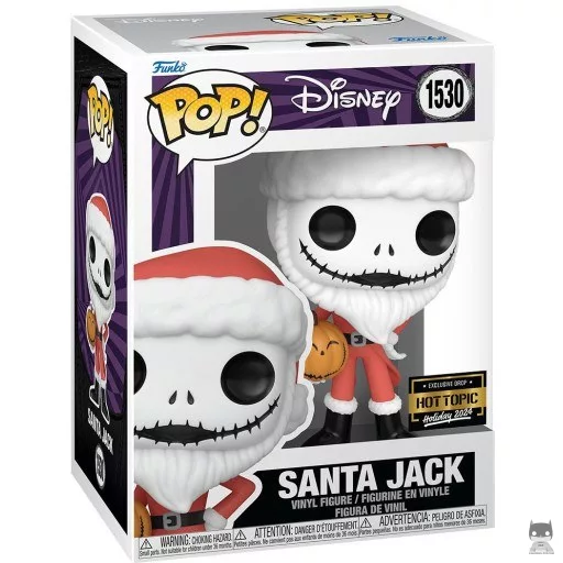 Figurine Funko POP Jack Père Noël (L'Etrange Noël de M. Jack)