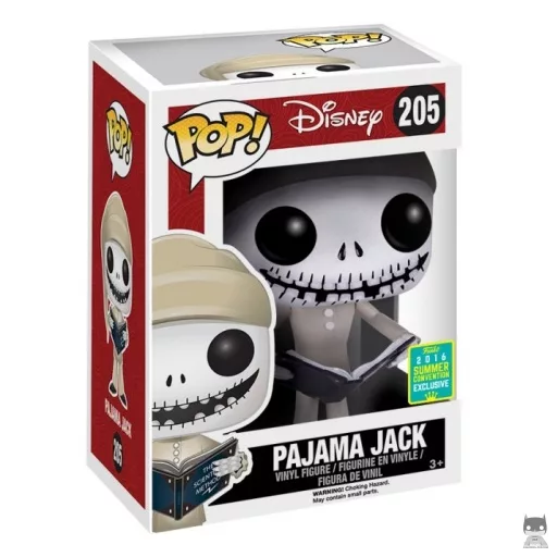 Figurine Funko POP Jack Skellington en Pyjama (L'Etrange Noël de M. Jack)