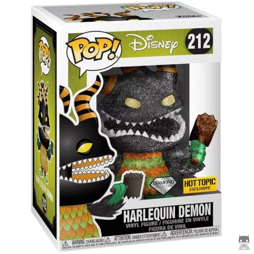 Figurine Funko POP Démon Arlequin (Diamond Glitter) (Hot Topic)
