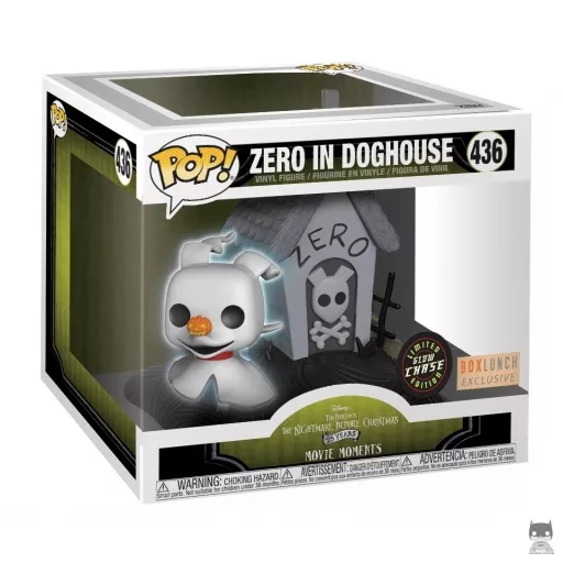 Figurine Funko POP Zero dans niche (Chase) (L'Etrange Noël de M. Jack)