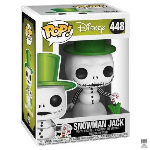 Figurine Funko POP Jack Skellington Bonhomme de Neige (L'Etrange Noël de M. Jack)