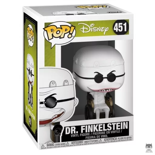 Figurine Funko POP Dr. Finkelstein (L'Etrange Noël de M. Jack)