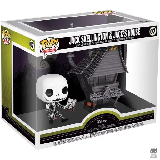 Figurine Funko POP Jack Skellington & sa Maison (Pop! Vinyl)