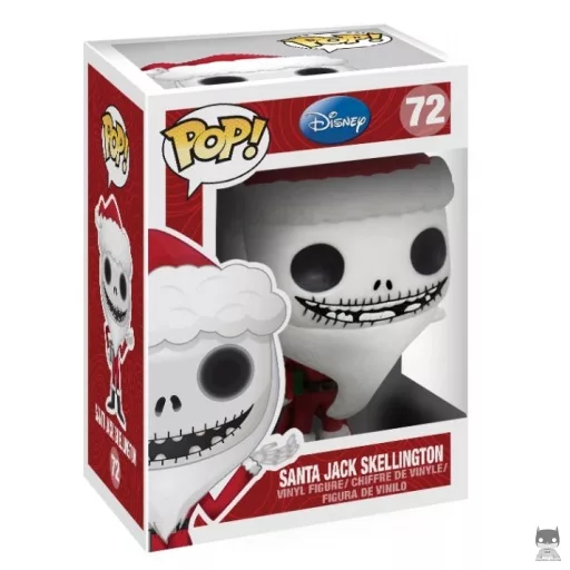 Figurine Funko POP Jack Skellington en Père Noël (L'Etrange Noël de M. Jack)