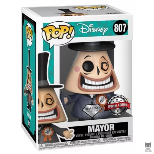 Figurine Funko POP Le Maire (Diamond Glitter) (L'Etrange Noël de M. Jack)