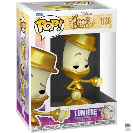 Figurine Funko POP Lumière (La Belle et la Bête)