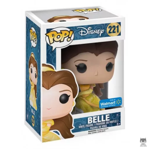 Figurine Funko POP Belle (Glitter) (Walmart)