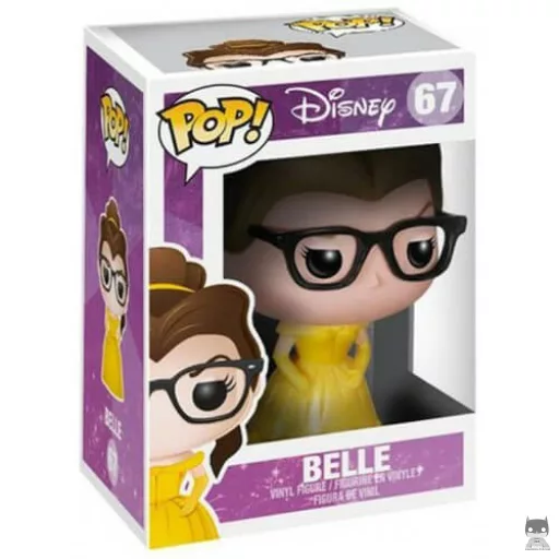 Figurine Funko POP Belle avec lunettes (La Belle et la Bête)