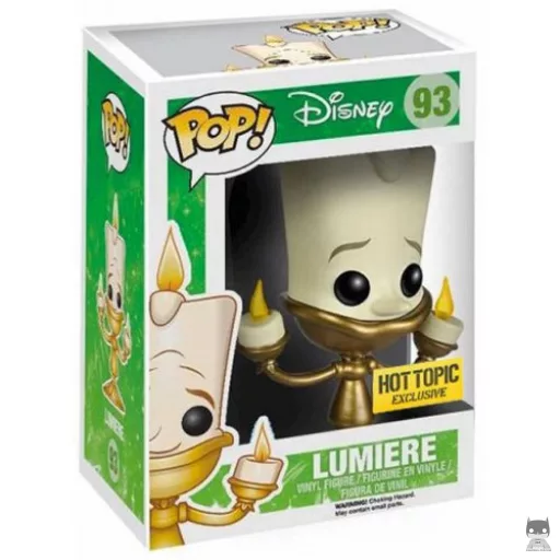 Figurine Funko POP Lumière (Glow in the Dark) (Exclusive)