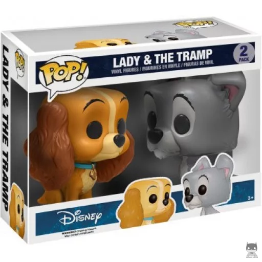 Figurine Funko POP Lady & Clochard (Exclusive)